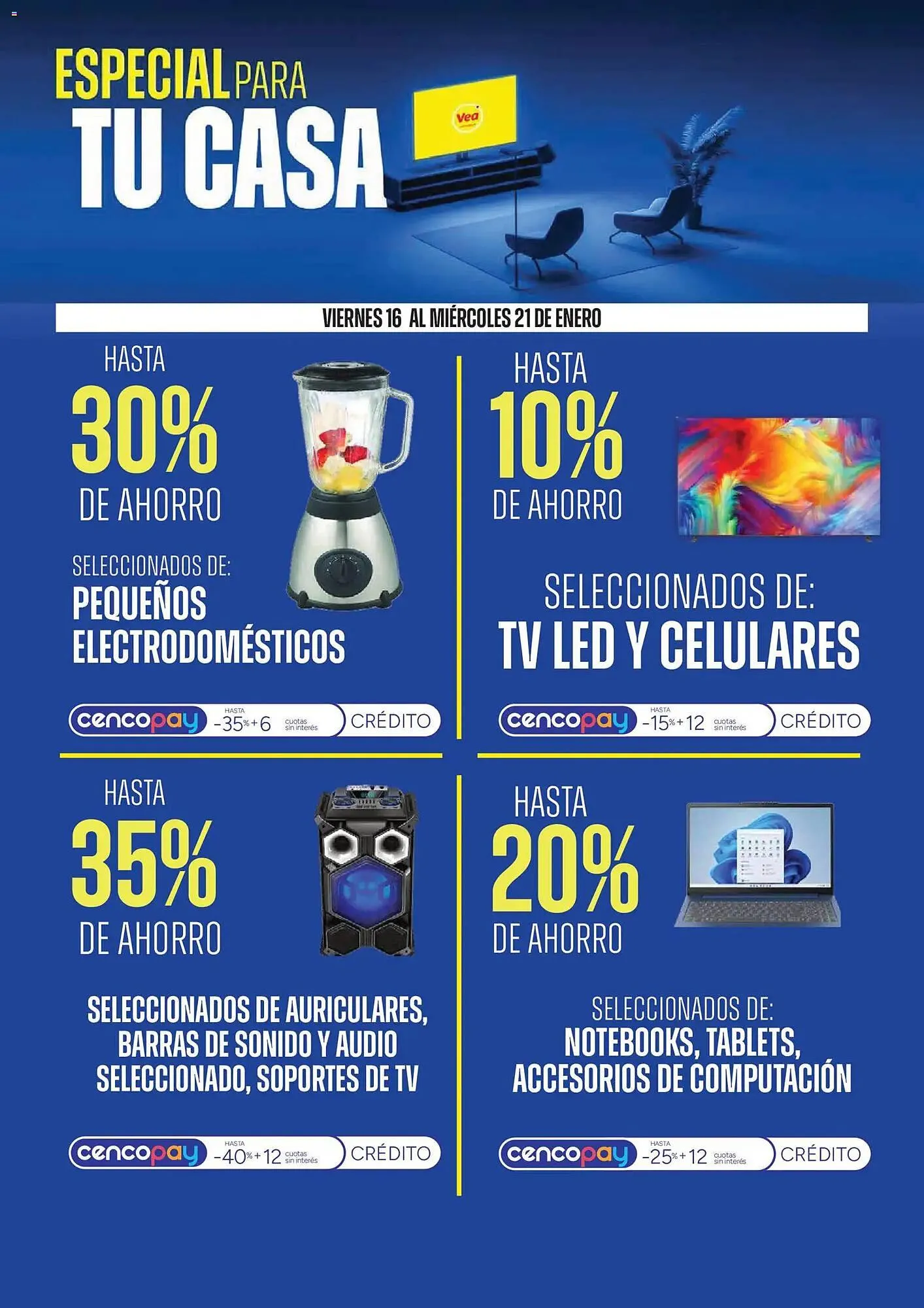 Ofertas de Catálogo Supermercados Vea 16 de enero al 22 de enero 2026 - Página 2 del catálogo