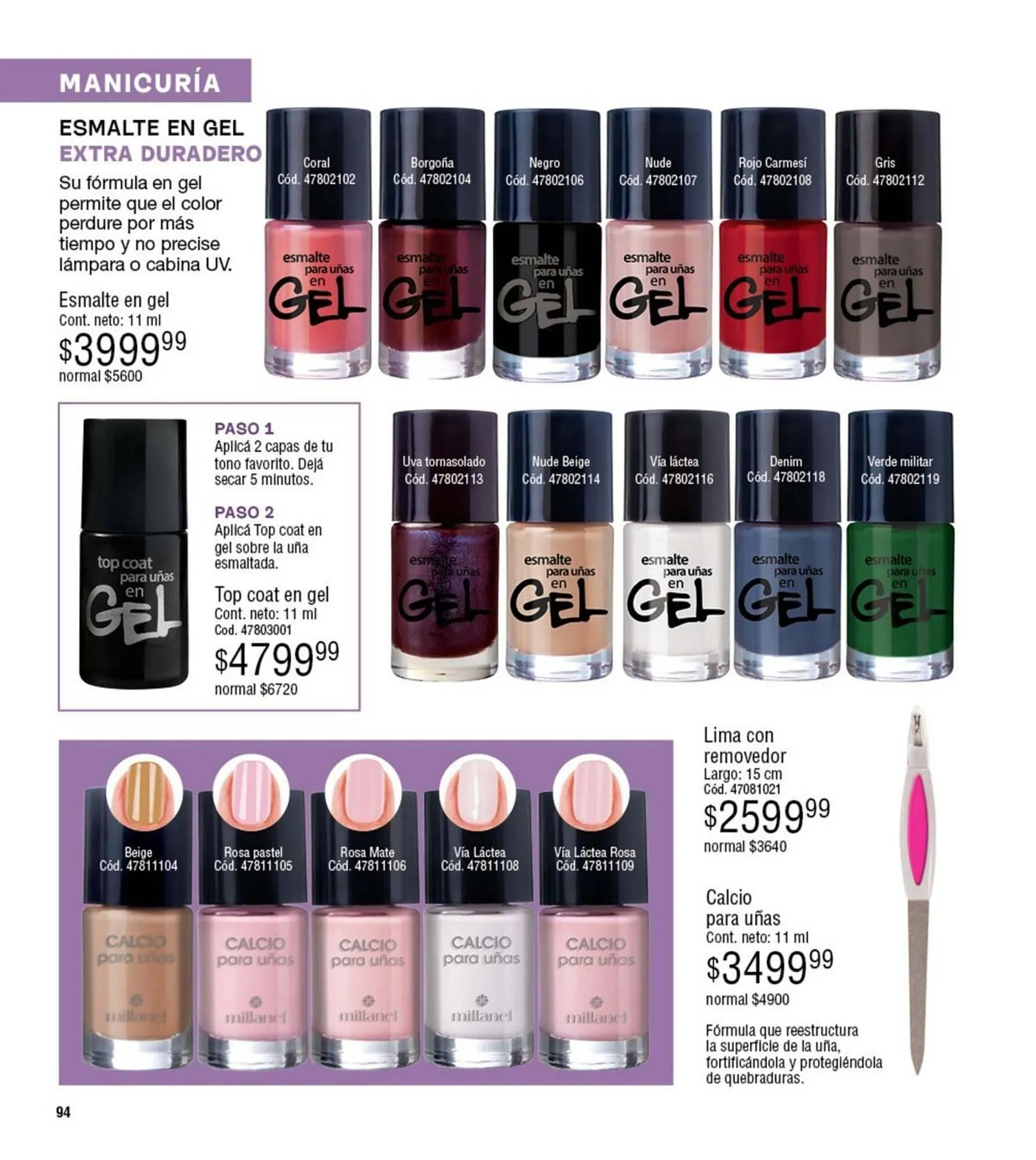 Ofertas de Catálogo Millanel Cosmética 3 de marzo al 30 de marzo 2025 - Página 94 del catálogo