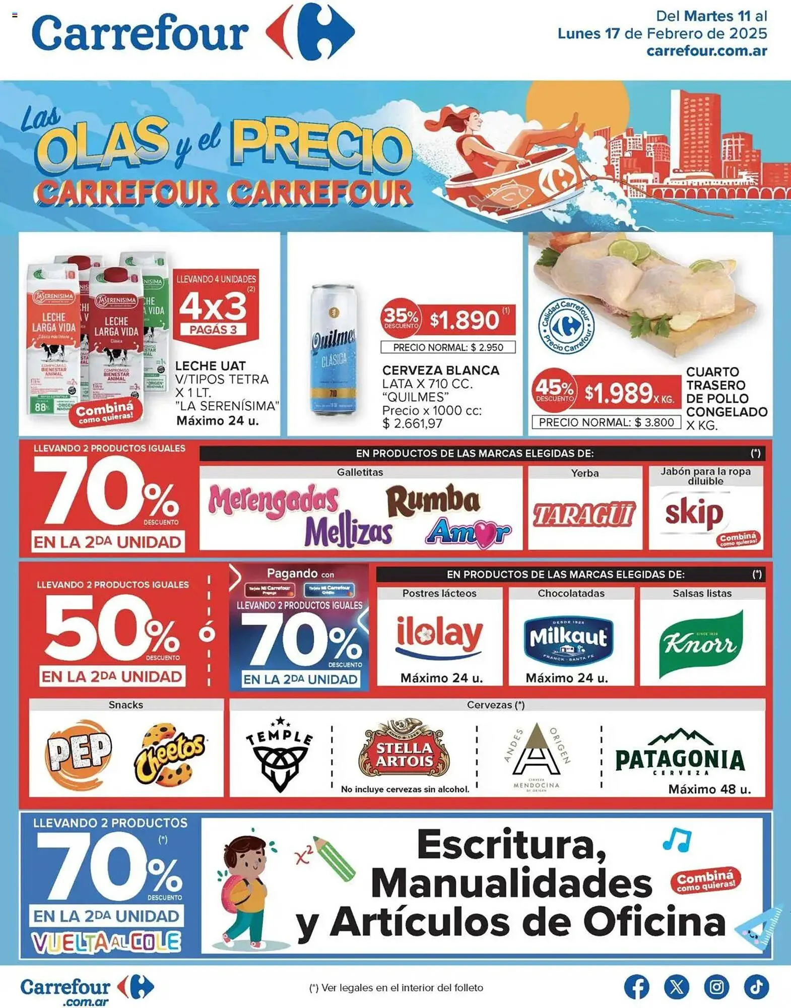 Ofertas de Catálogo Carrefour 11 de febrero al 17 de febrero 2025 - Página 1 del catálogo