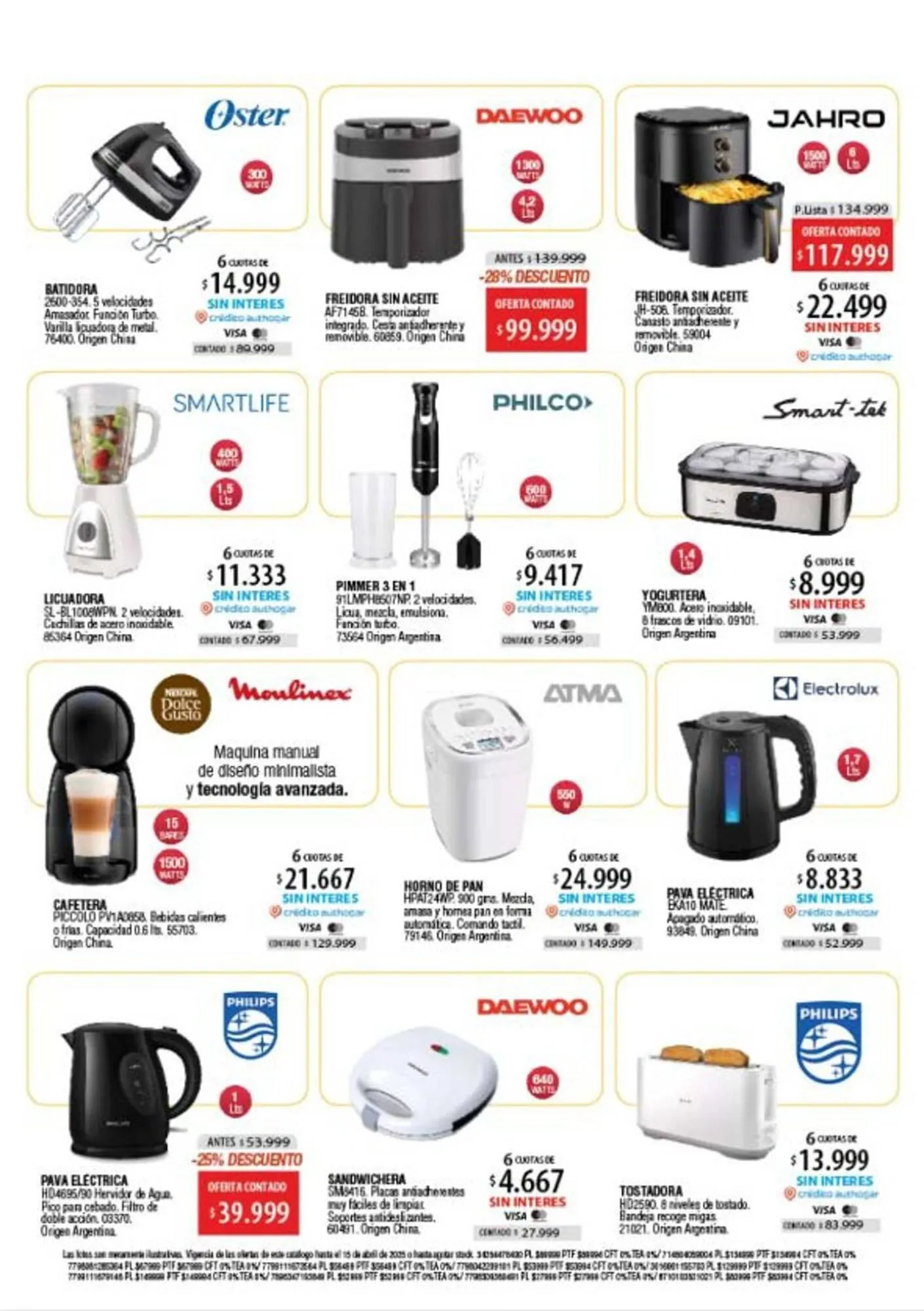 Ofertas de Catálogo Authogar 2 de abril al 30 de abril 2025 - Página 21 del catálogo