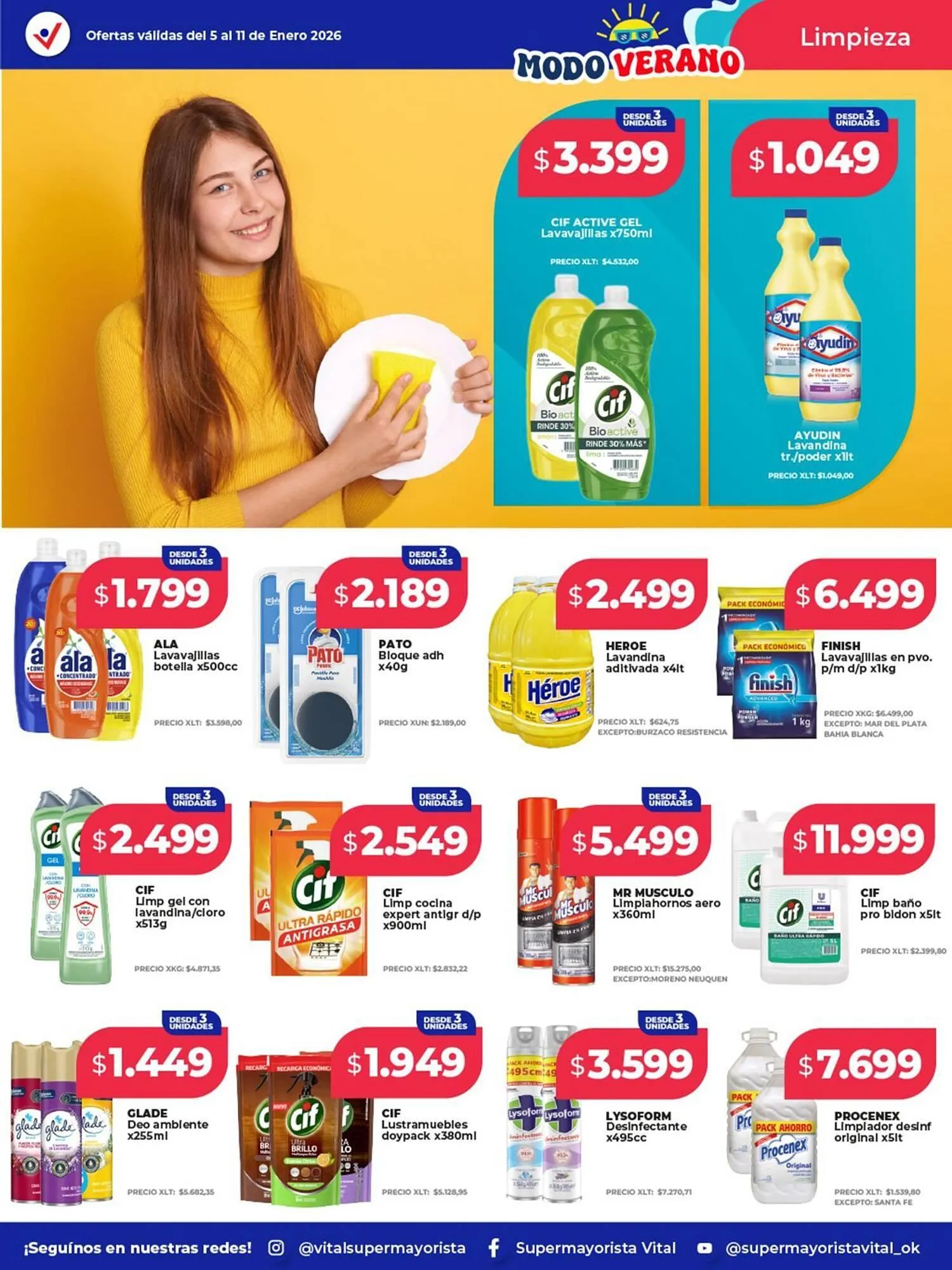 Ofertas de Catálogo Supermayorista Vital 1 de mayo al 1 de noviembre 2026 - Página 6 del catálogo
