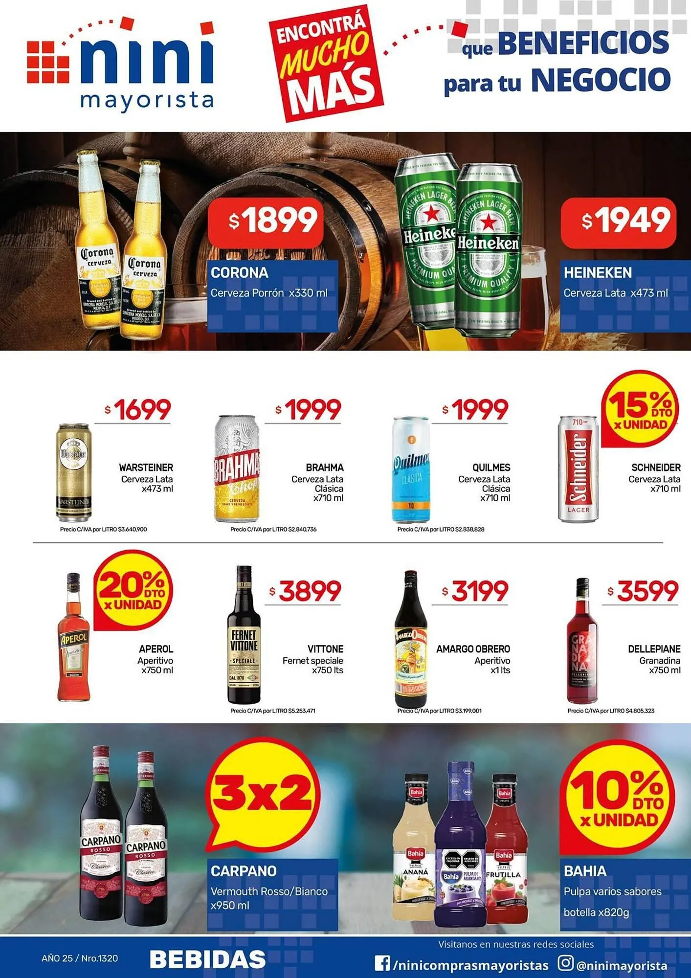 Ofertas de Catálogo Nini Mayorista 11 de agosto al 17 de agosto 2025 - Página 13 del catálogo