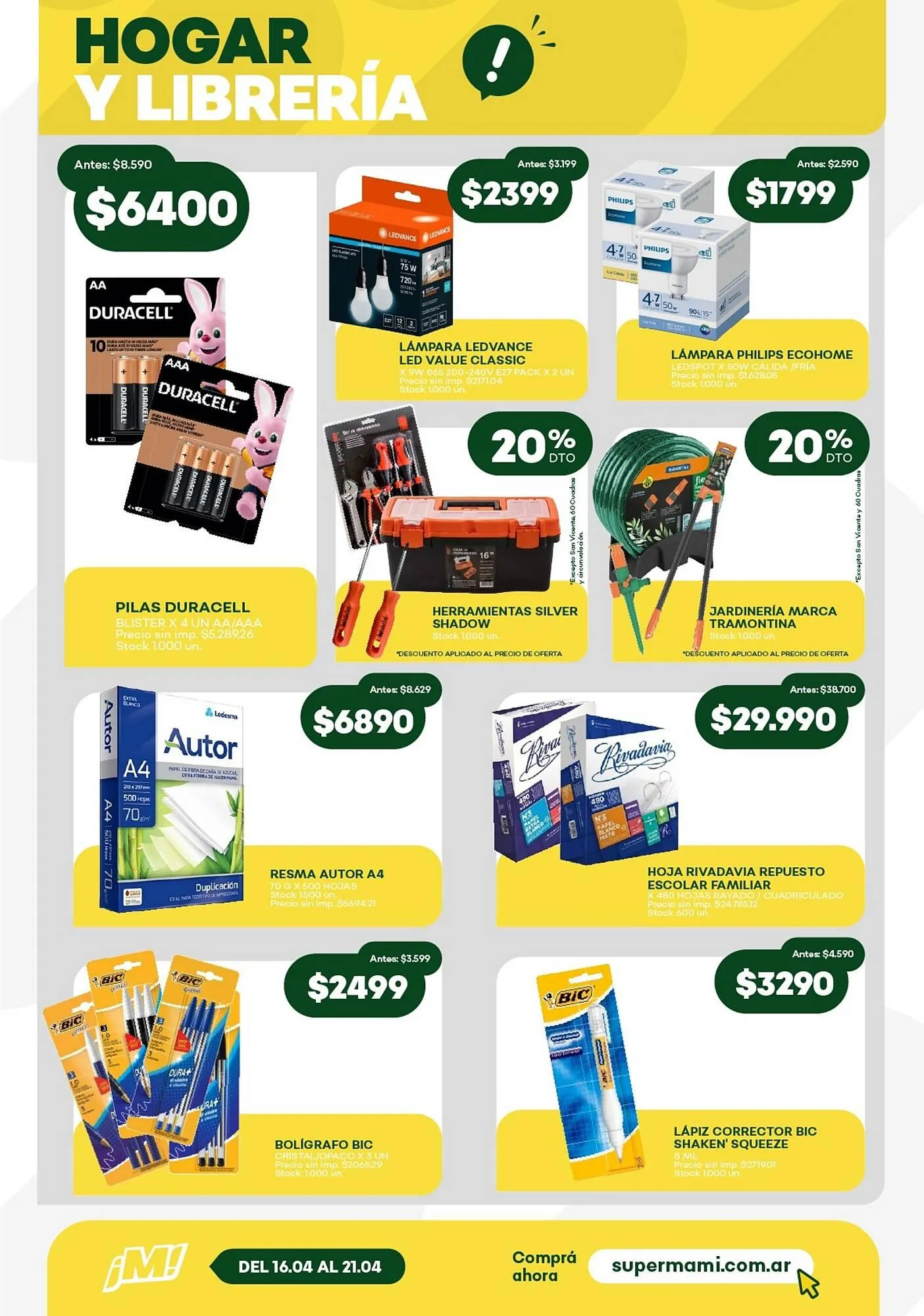 Ofertas de Catálogo Super MAMI 15 de abril al 21 de abril 2026 - Página 4 del catálogo