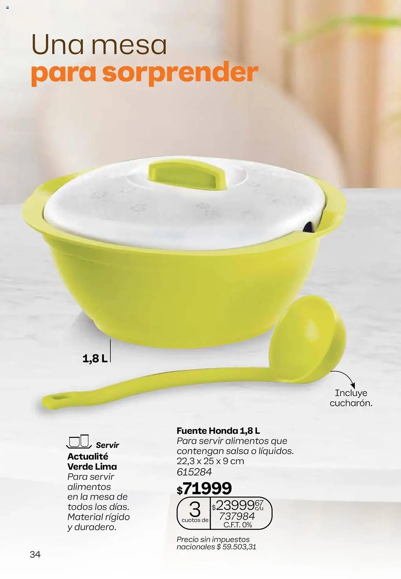 Ofertas de Catálogo Tupperware 29 de mayo al 12 de junio 2025 - Página 35 del catálogo