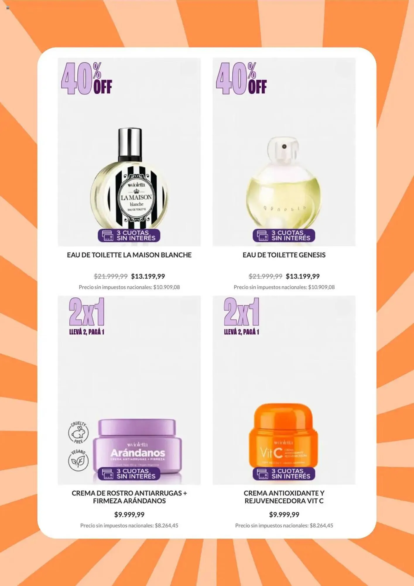 Ofertas de Catálogo Violetta Cosméticos 12 de mayo al 15 de mayo 2025 - Página 9 del catálogo