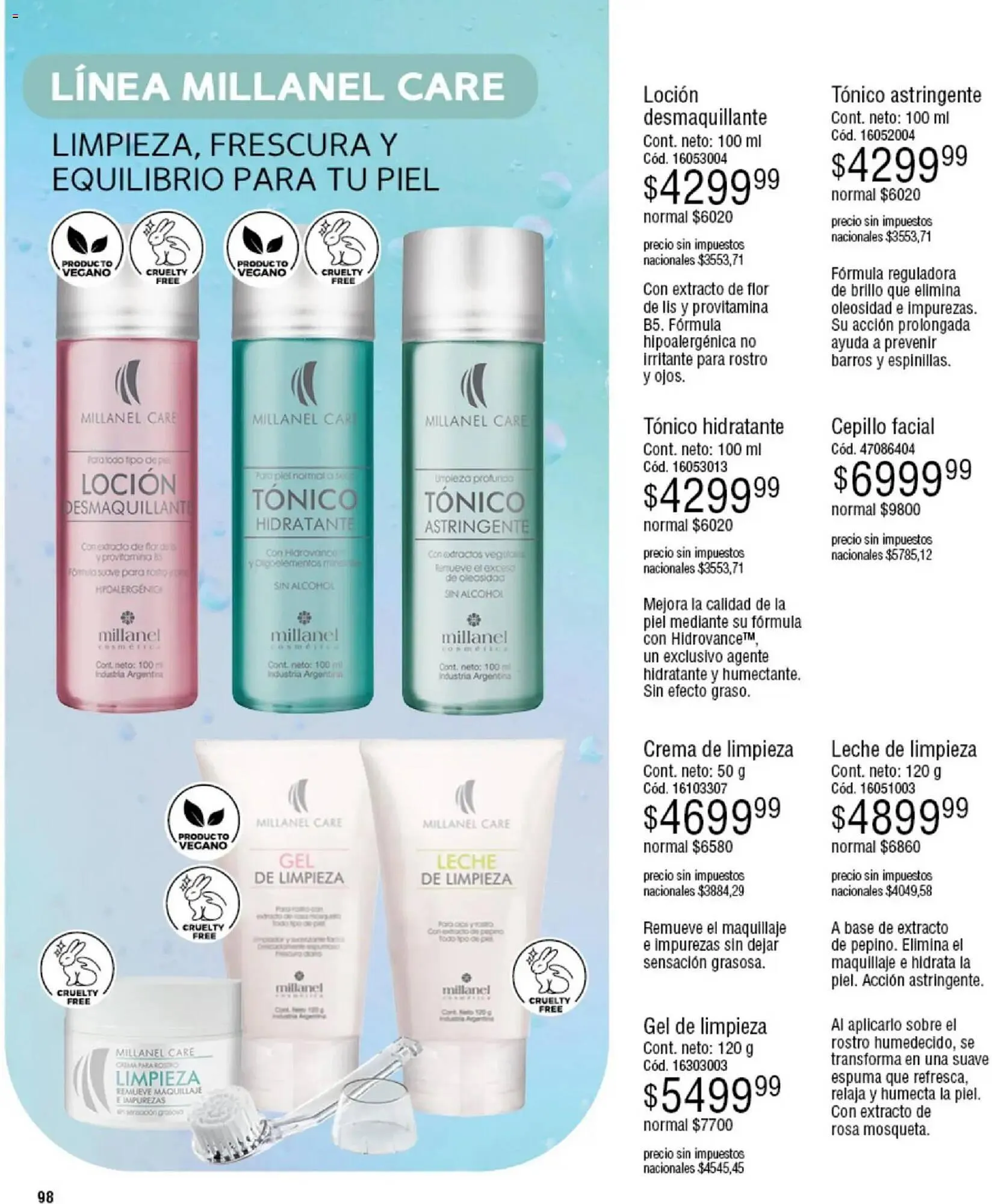 Ofertas de Catálogo Millanel Cosmética 5 de enero al 1 de febrero 2026 - Página 98 del catálogo