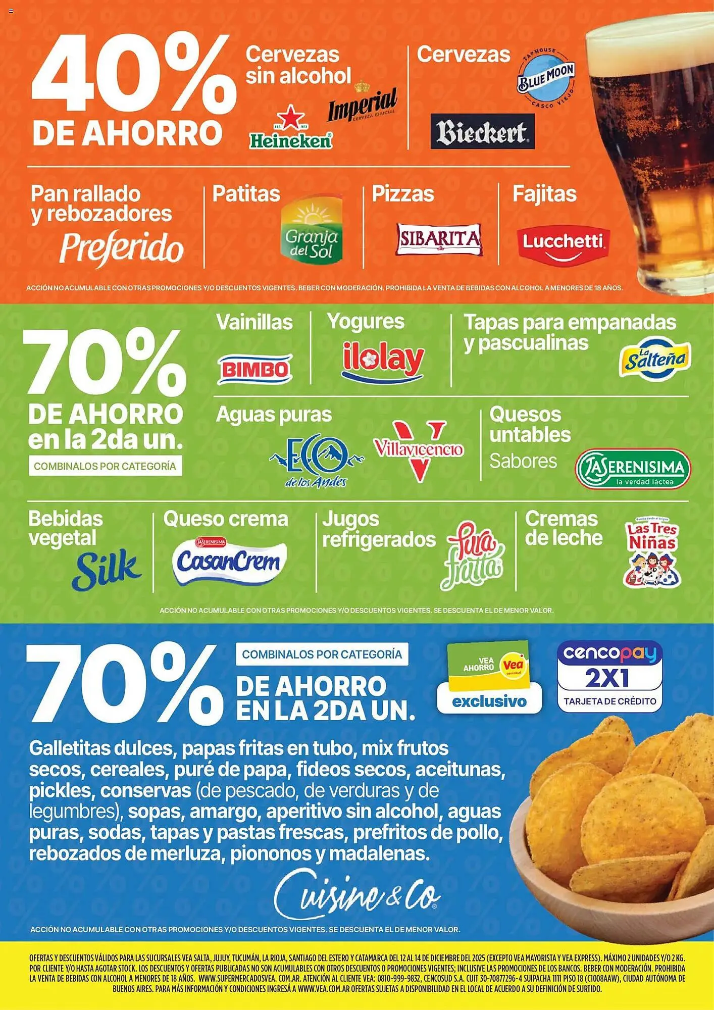 Ofertas de Catálogo Supermercados Vea 12 de diciembre al 14 de diciembre 2025 - Página 4 del catálogo