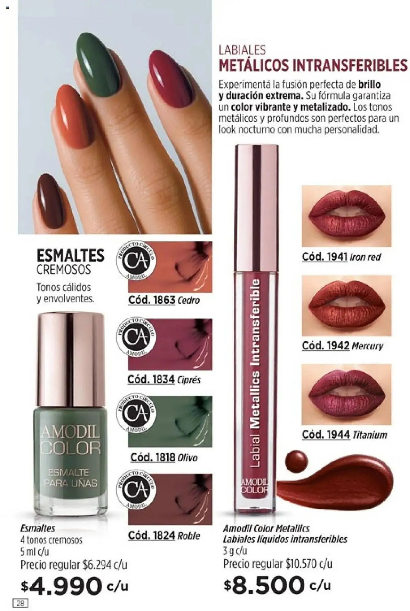 Ofertas de Catálogo Amodil 13 de junio al 27 de junio 2025 - Página 28 del catálogo