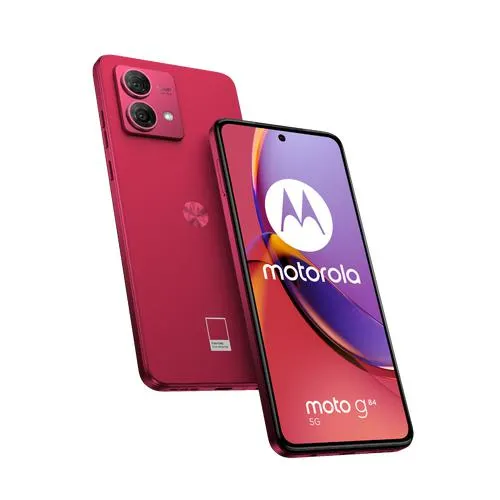 Celular Motorola Moto G84 6.55" 8/256GB 5G magenta