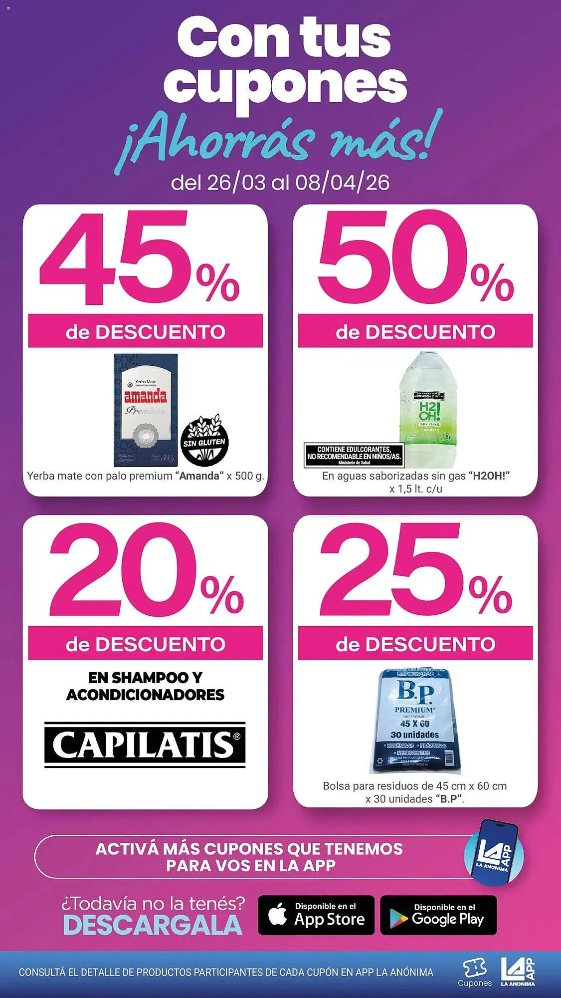 Ofertas de Catálogo La Anonima 26 de marzo al 5 de abril 2026 - Página 3 del catálogo