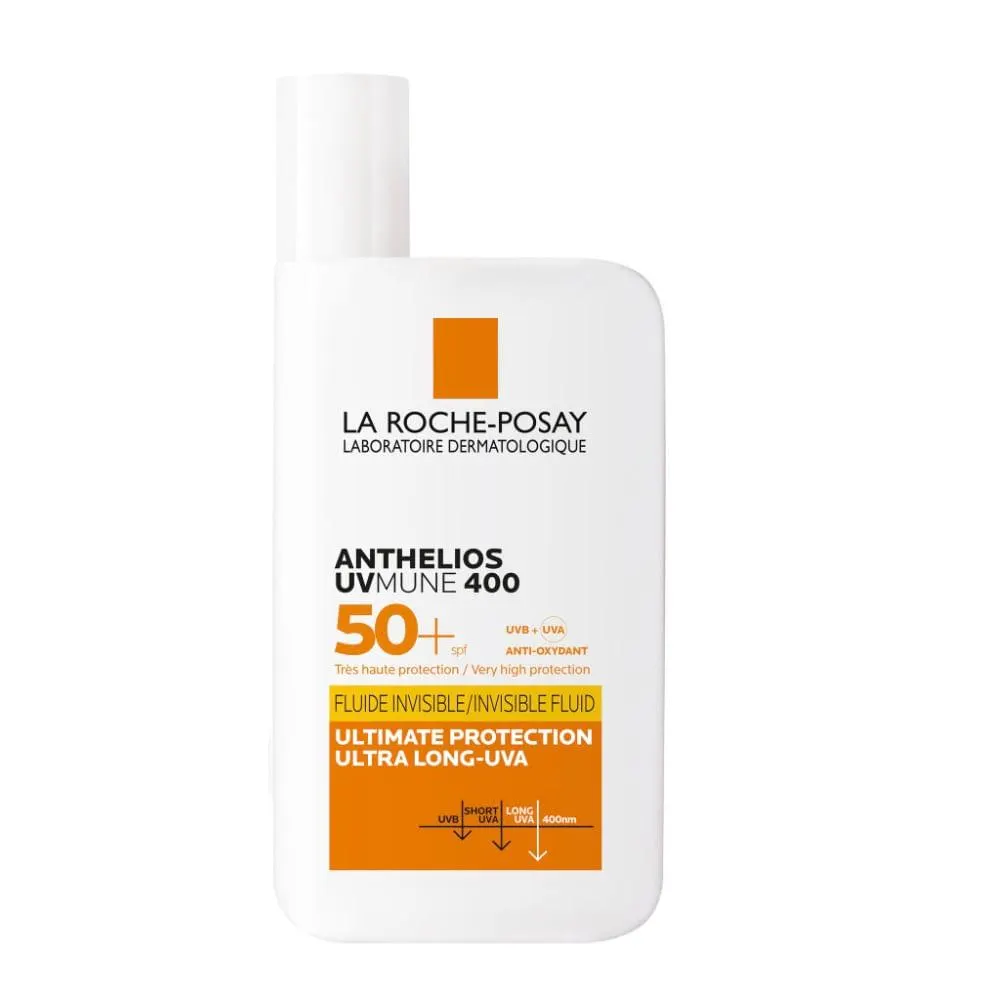 Protector Solar La Roche-Posay Anthelios UV Mune 400 Fluido Invisible Spf 50+ x 50 ml