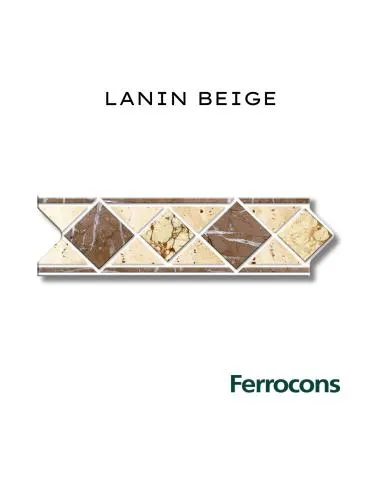 COLORES SOLIDOS FLECHA LANIN BEIGE 6X20