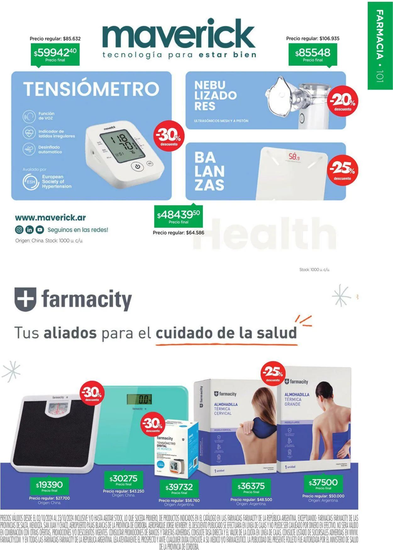 Ofertas de Farmacity 1 de octubre al 31 de octubre 2024 - Página 101 del catálogo