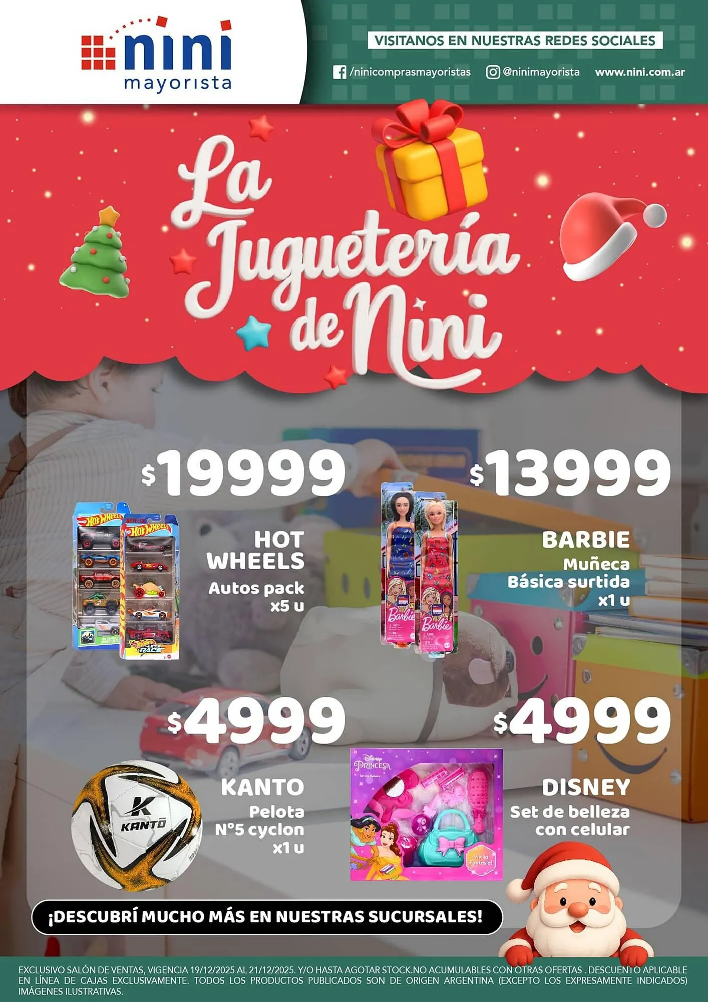 Ofertas de Catálogo Nini Mayorista 18 de diciembre al 24 de diciembre 2025 - Página 1 del catálogo