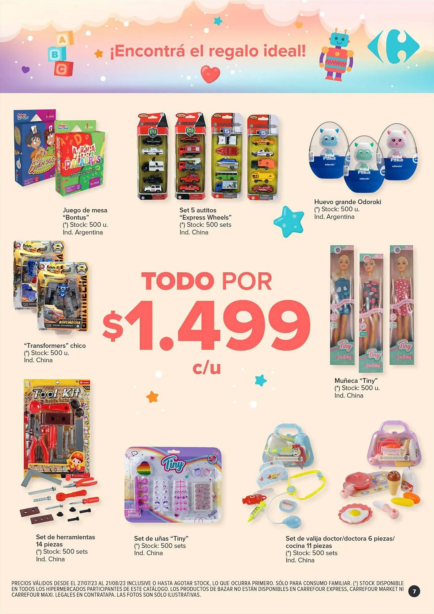 Ofertas de Catálogo Carrefour 27 de julio al 21 de agosto 2023 - Página 7 del catálogo