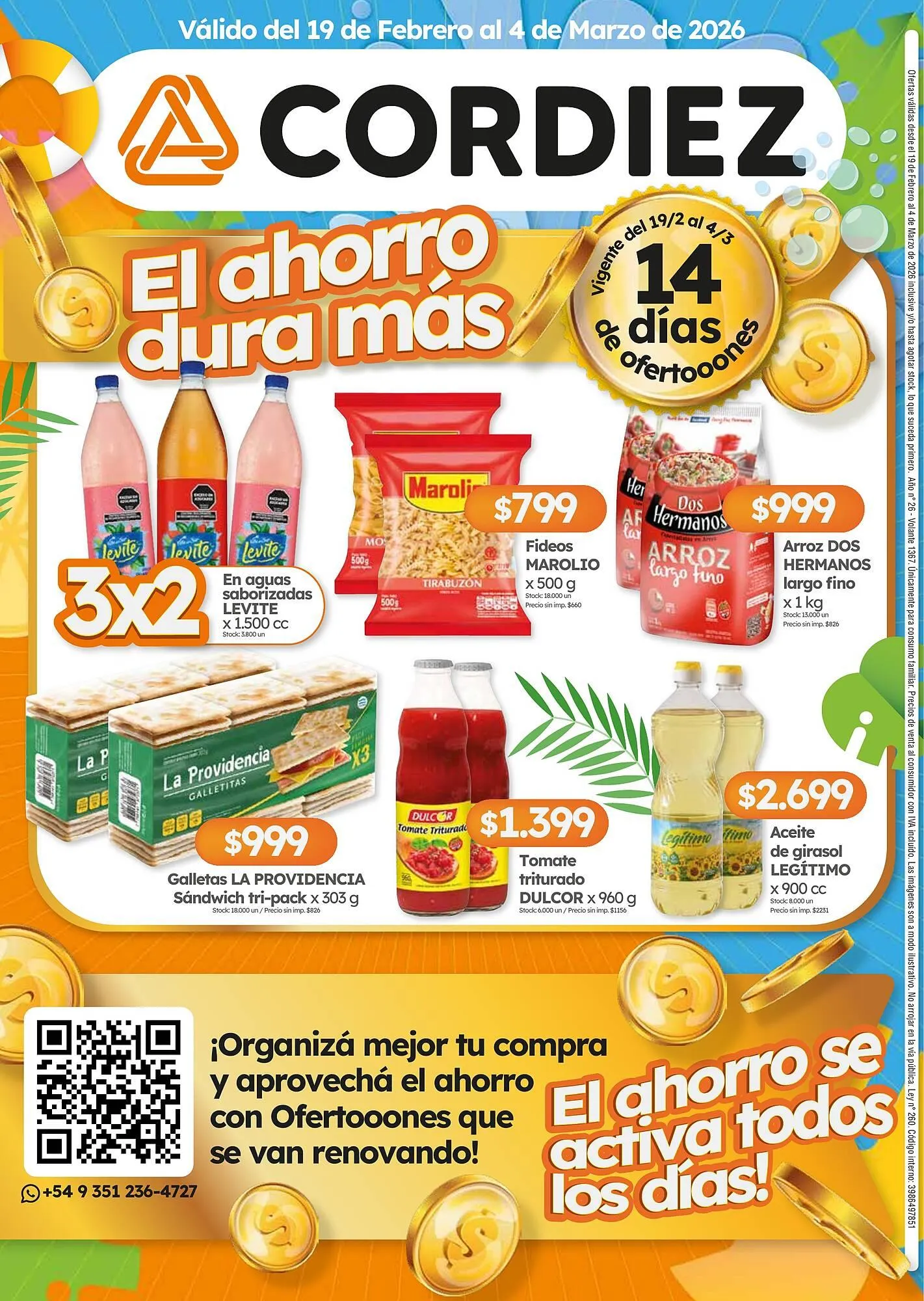 Ofertas de Folleto Cordiez 19 de febrero al 4 de marzo 2026 - Página 12 del catálogo