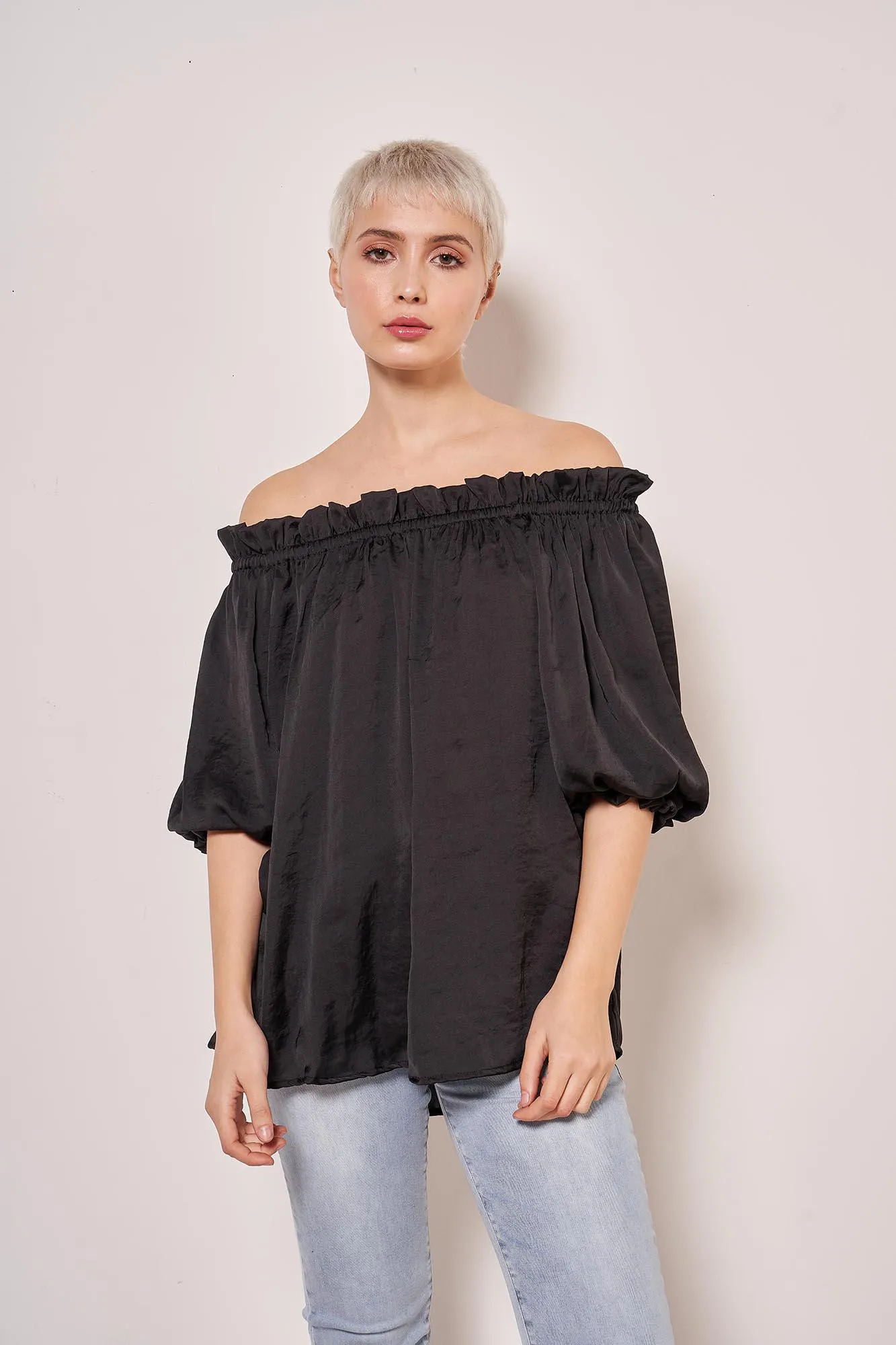 blusa lucina negro