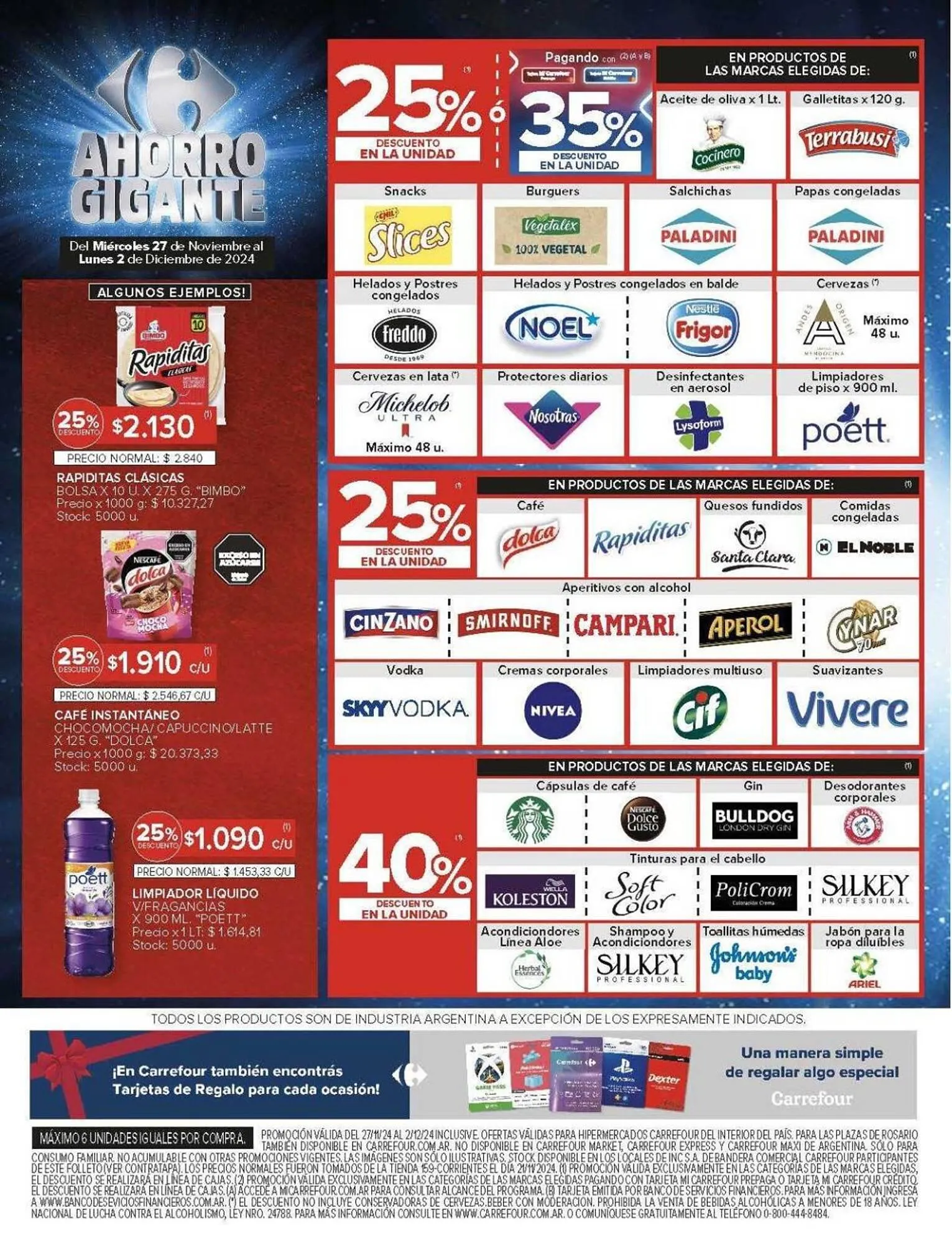 Ofertas de Catálogo Carrefour 27 de noviembre al 3 de diciembre 2024 - Página 26 del catálogo
