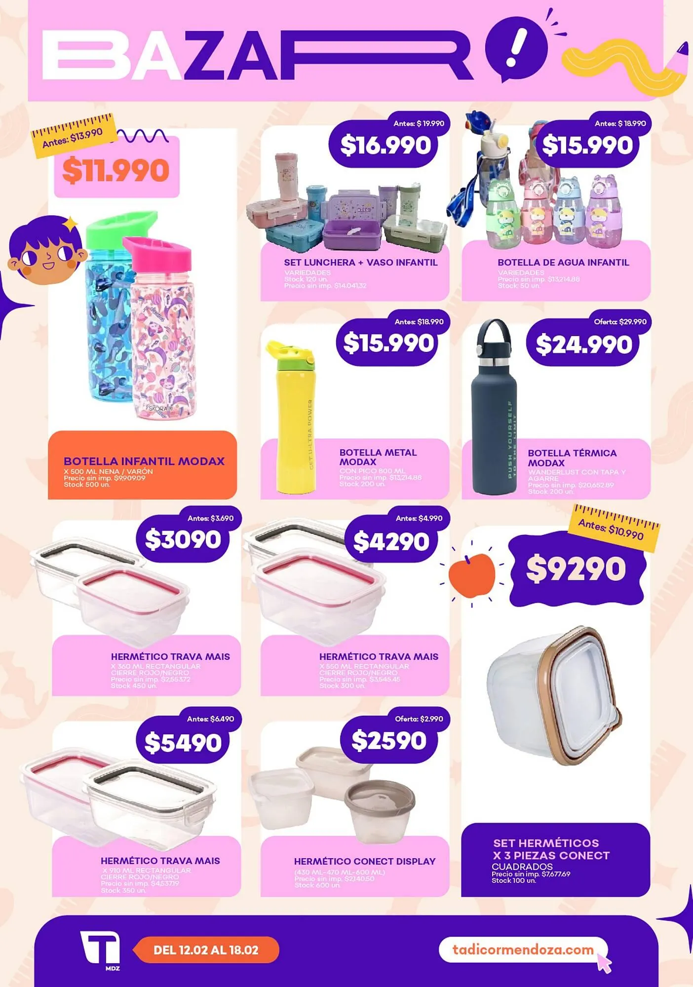 Ofertas de Catálogo Supermercados Tadicor 11 de febrero al 18 de febrero 2026 - Página 12 del catálogo