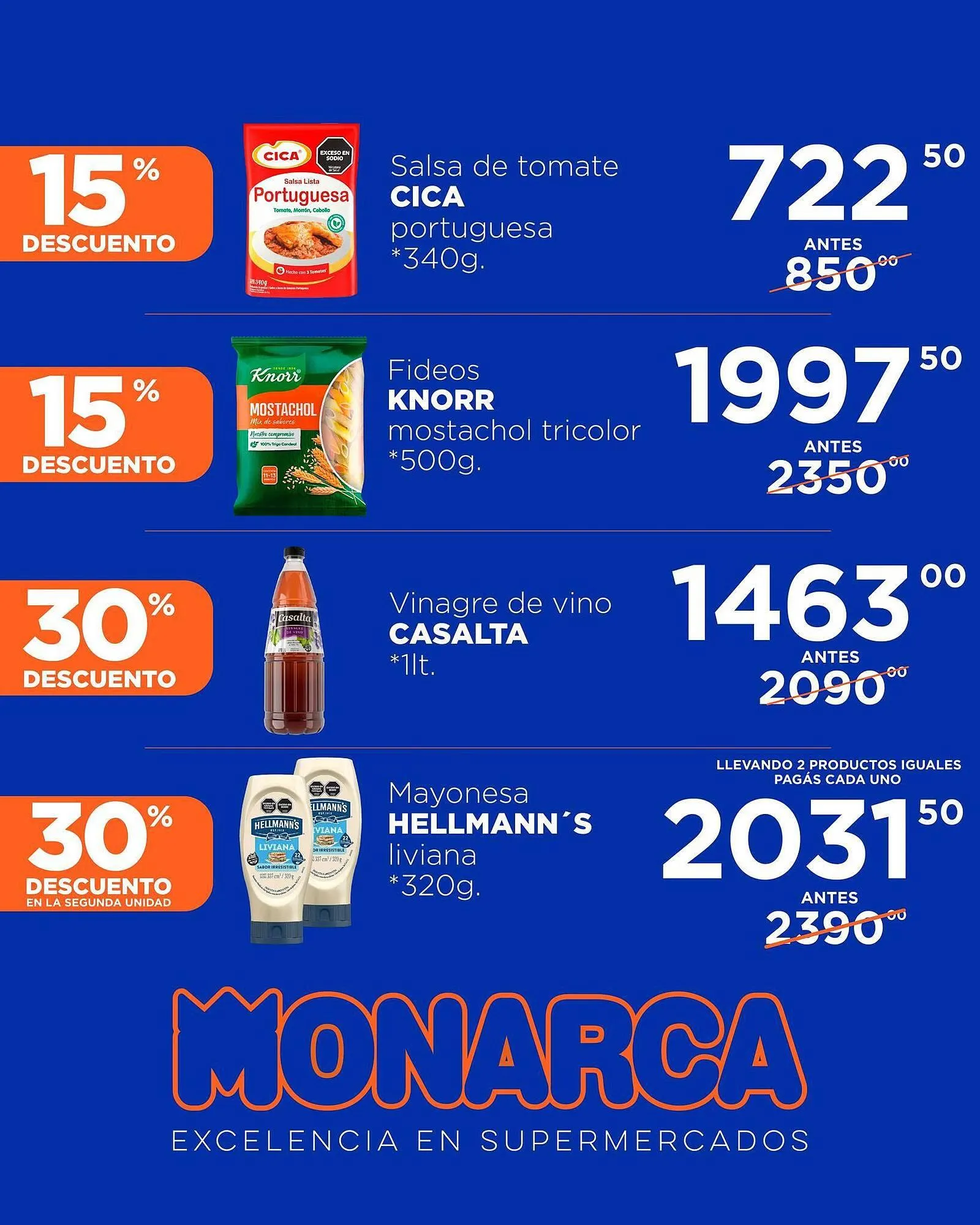Ofertas de Catálogo Supermercados Monarca 1 de abril al 2 de abril 2025 - Página 3 del catálogo