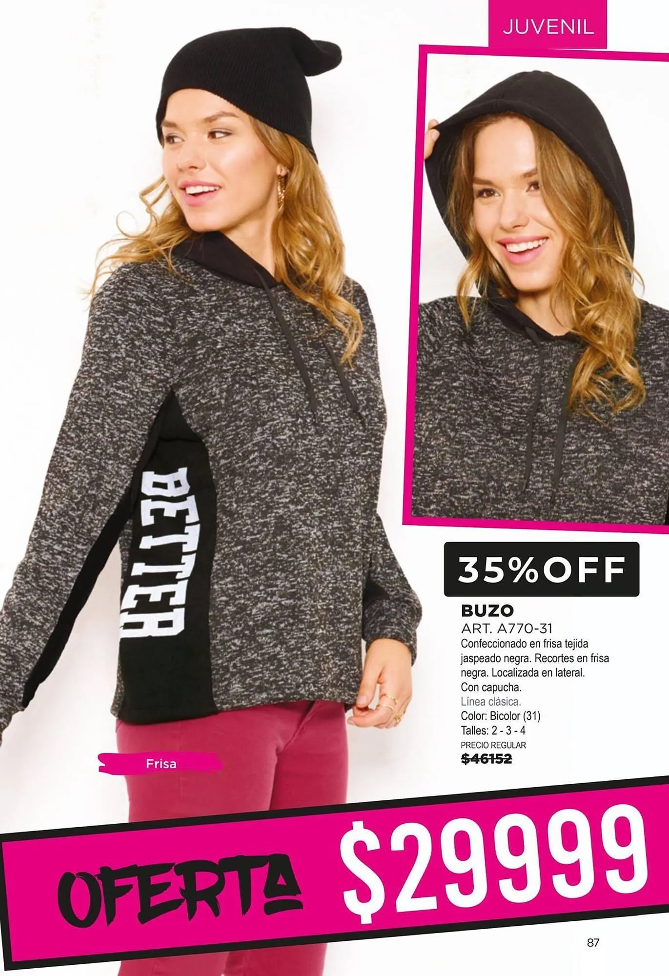 Ofertas de Catálogo Juana Bonita 25 de marzo al 31 de marzo 2025 - Página 87 del catálogo