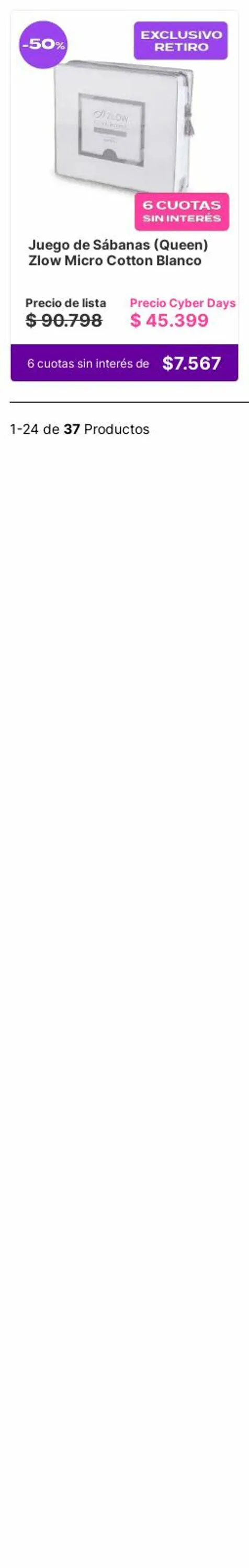 Ofertas de Sommier Center 20 de noviembre al 29 de noviembre 2023 - Página 7 del catálogo