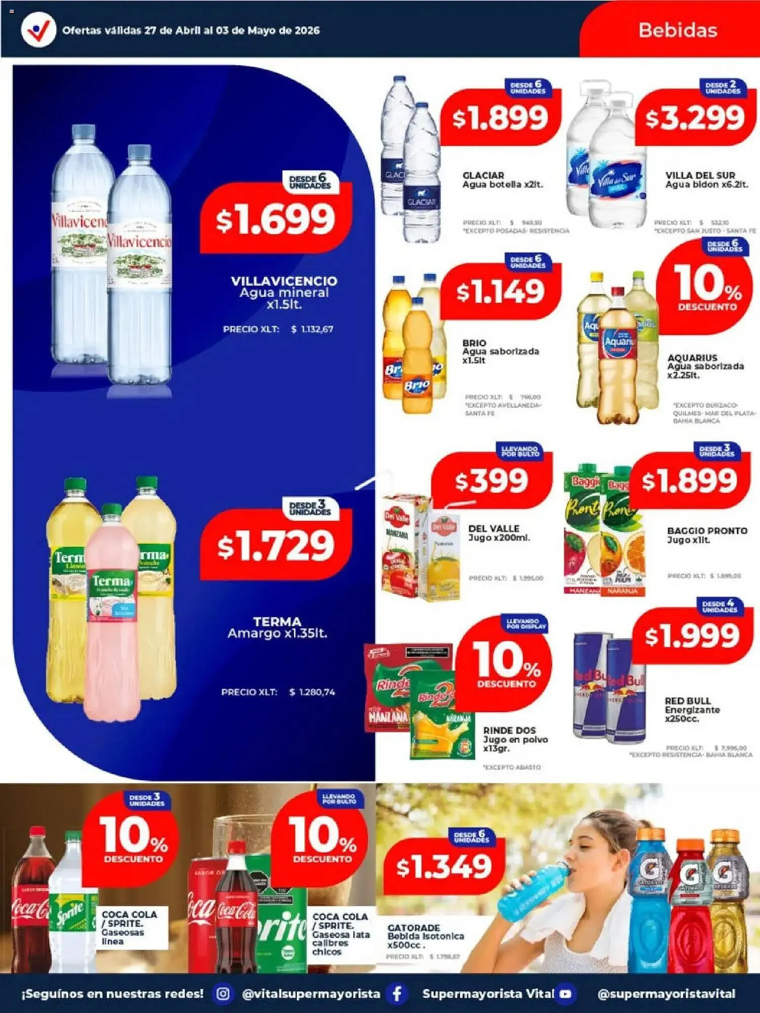 Ofertas de Catálogo Supermayorista Vital 27 de abril al 3 de mayo 2026 - Página 23 del catálogo