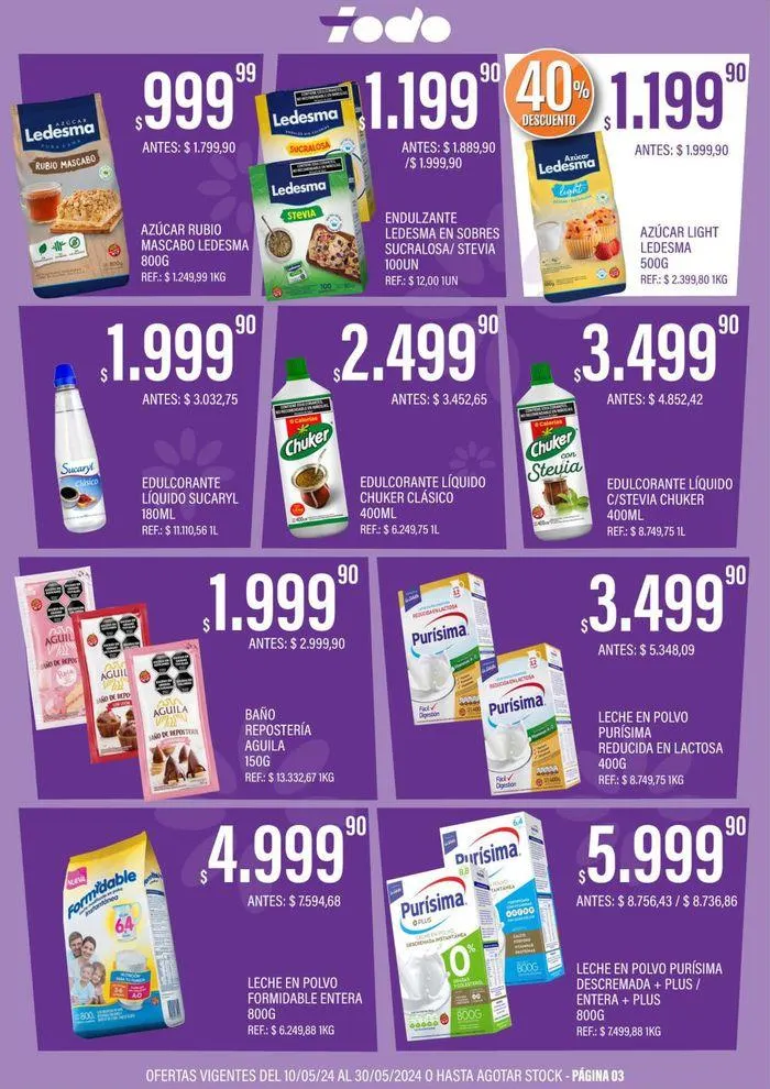 Ofertas de Catálogo Supermercados Todo 10 de mayo al 30 de mayo 2024 - Página 3 del catálogo