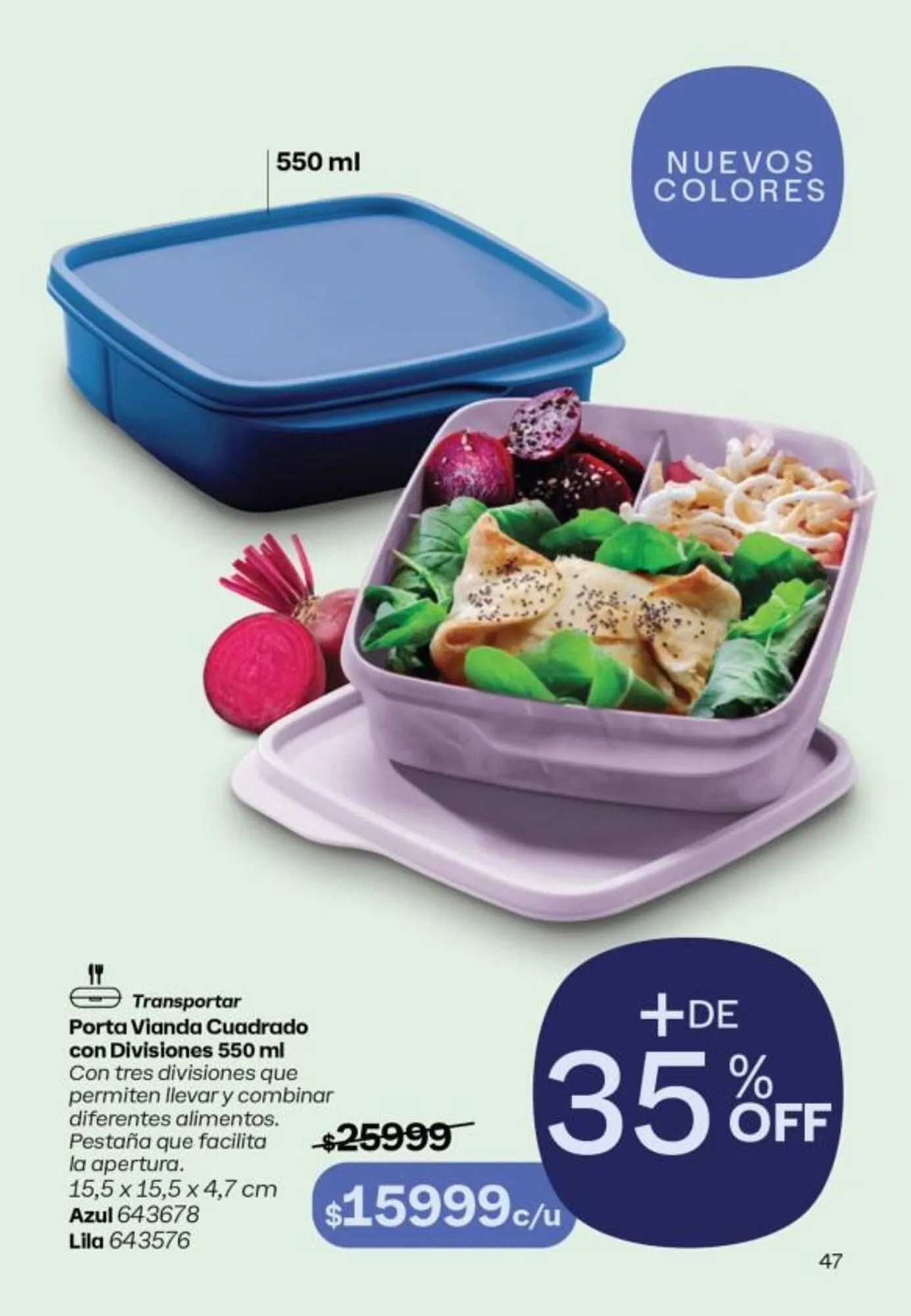 Ofertas de Catálogo Tupperware 4 de abril al 30 de abril 2025 - Página 48 del catálogo