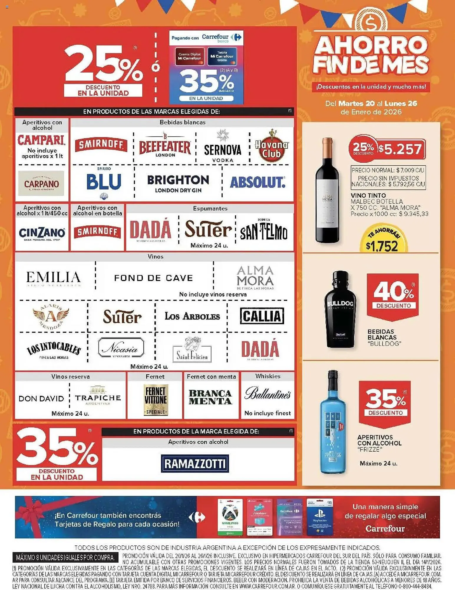 Ofertas de Catálogo Carrefour 20 de enero al 26 de enero 2026 - Página 8 del catálogo
