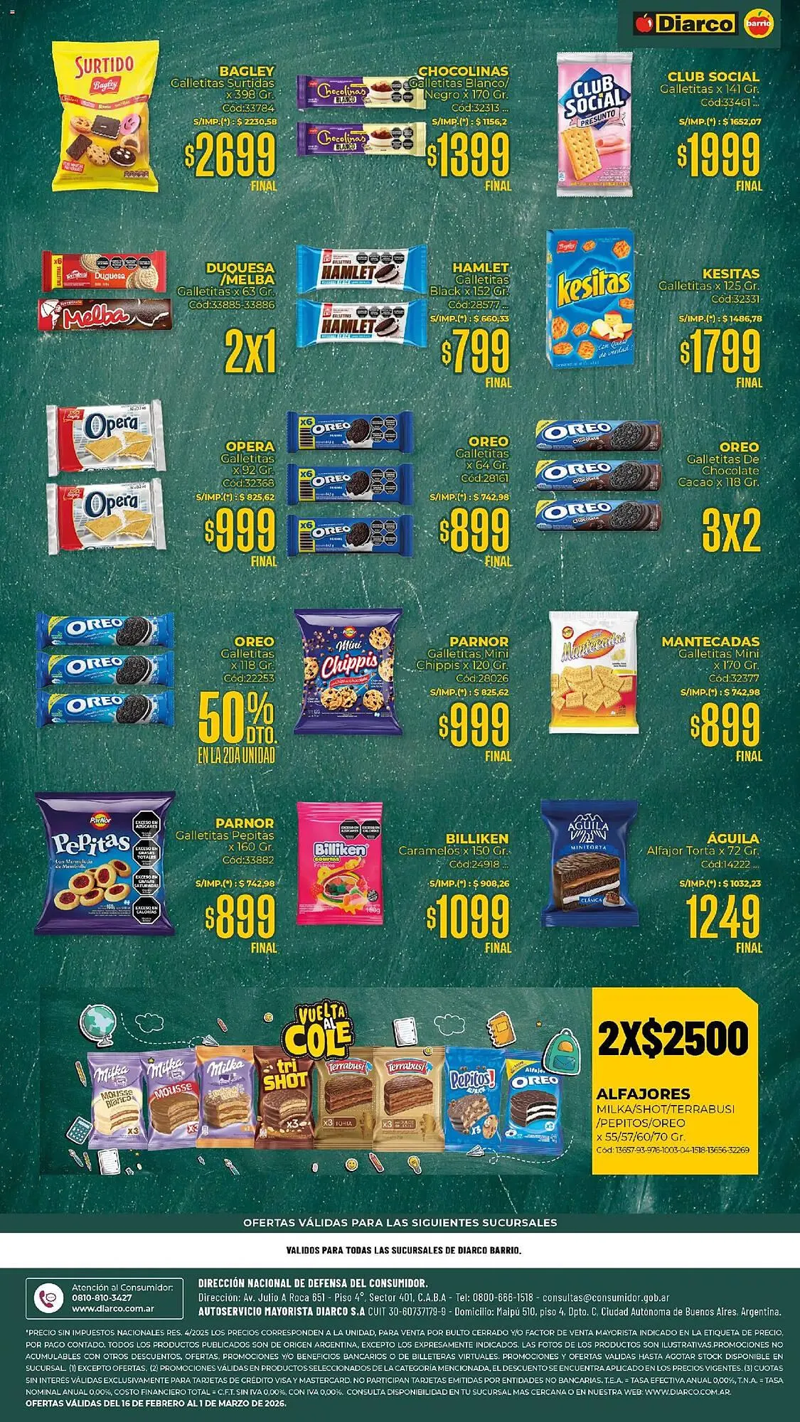 Ofertas de Catálogo Diarco 16 de febrero al 2 de marzo 2026 - Página 3 del catálogo