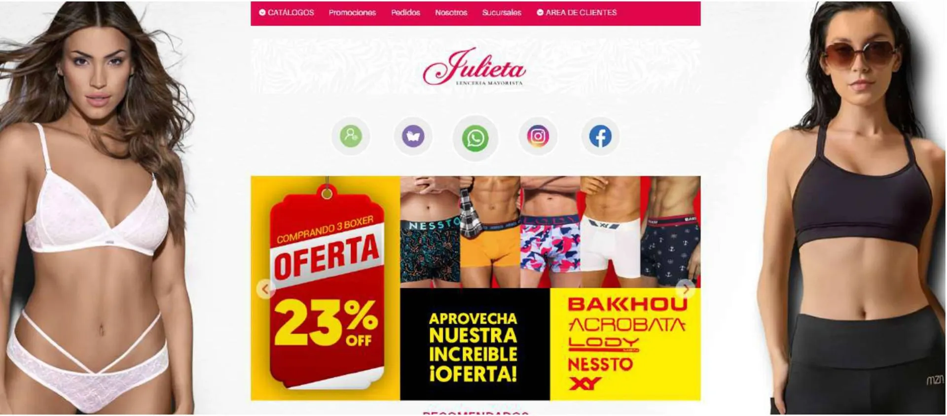 Ofertas de Catálogo Lencería Julieta 20 de octubre al 8 de noviembre 2023 - Página 1 del catálogo