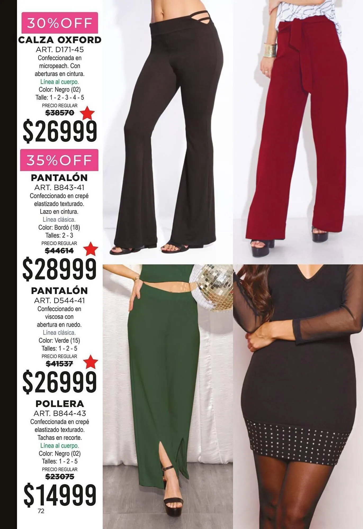 Ofertas de Catálogo Juana Bonita 25 de marzo al 31 de marzo 2025 - Página 72 del catálogo