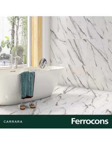 CAÑUELAS MARMOL CARRARA 61.5X61.5 - RECT