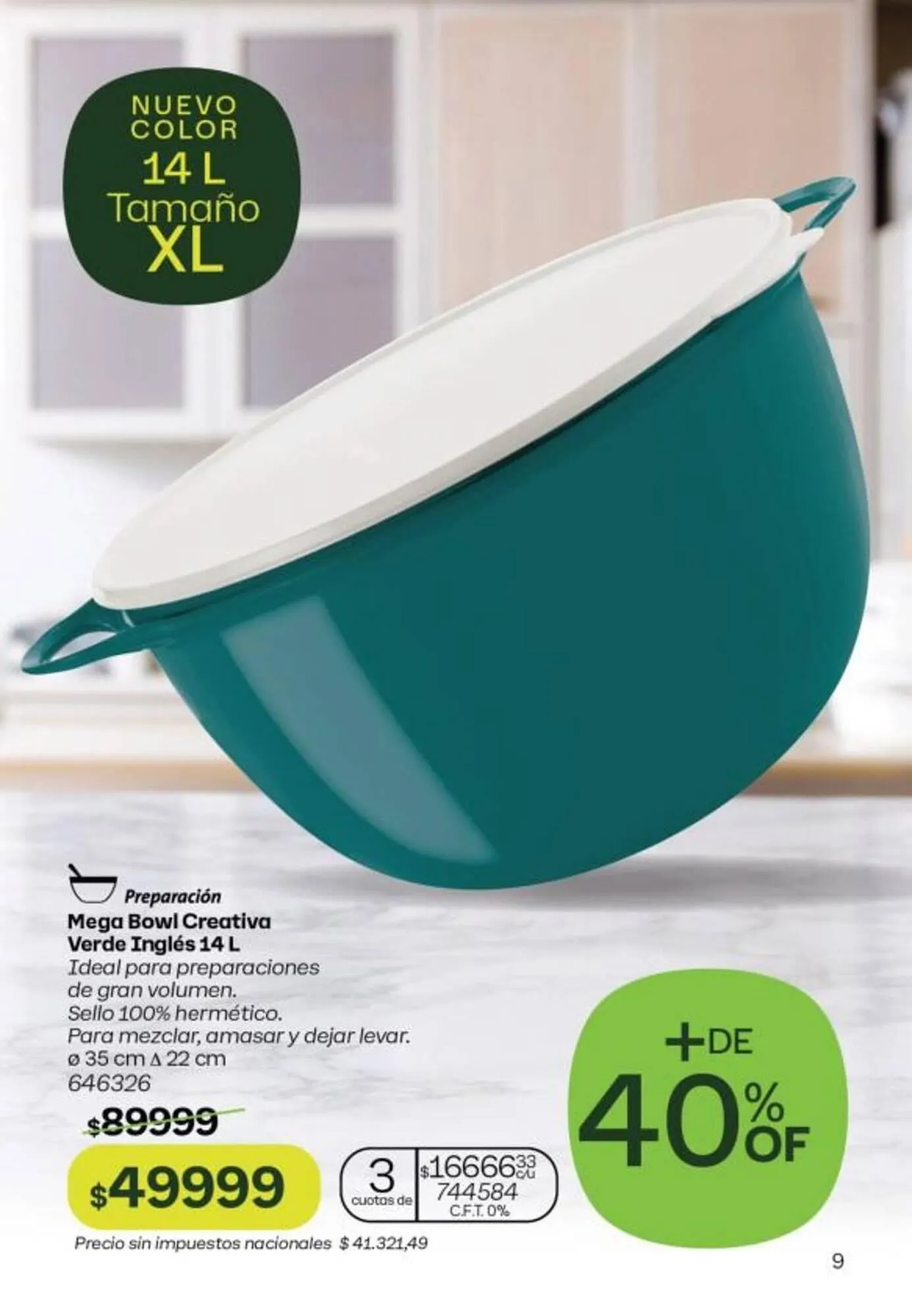 Ofertas de Catálogo Tupperware 10 de mayo al 31 de mayo 2025 - Página 10 del catálogo