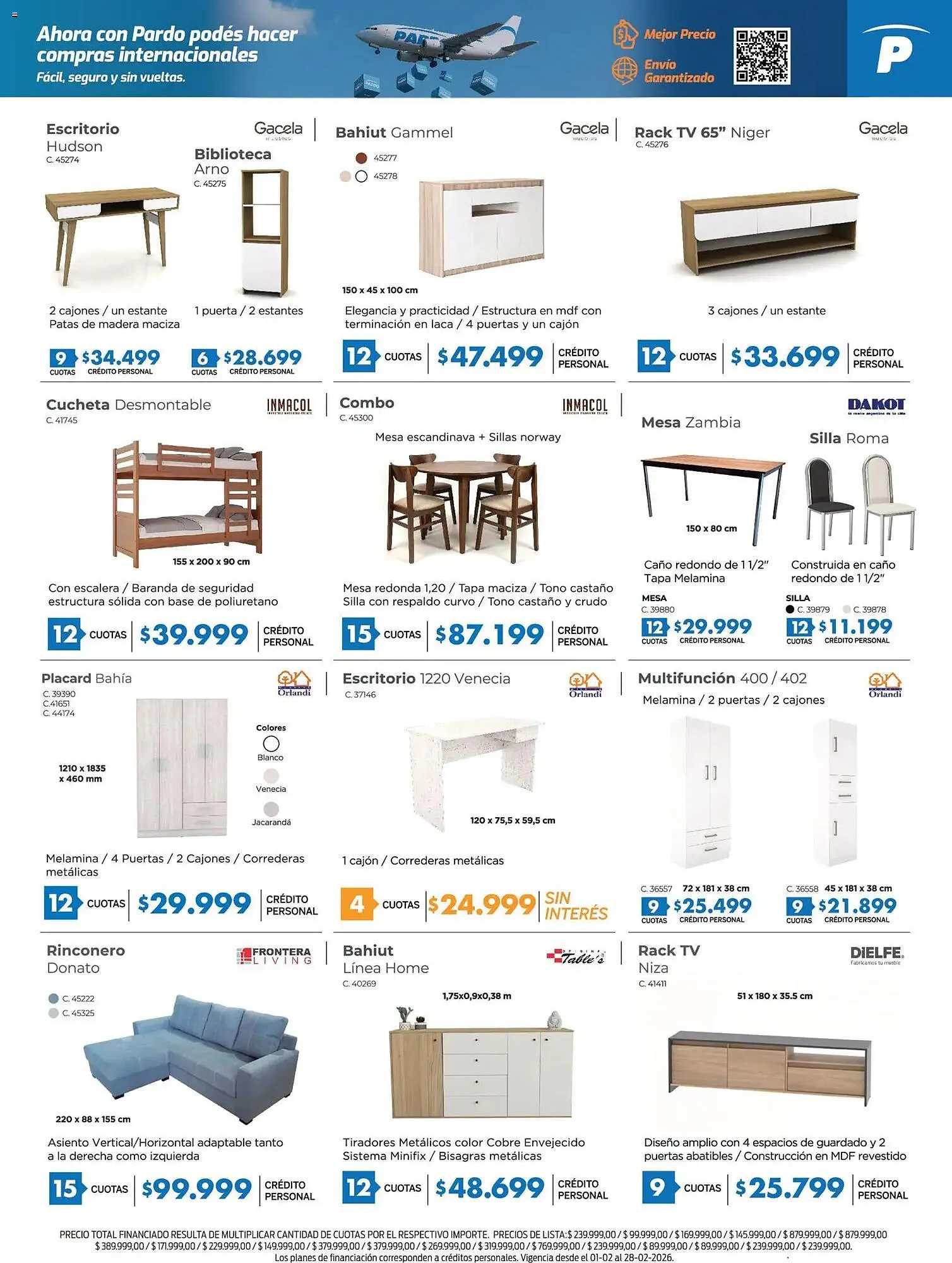 Ofertas de Catálogo Pardo Hogar 1 de febrero al 1 de marzo 2026 - Página 11 del catálogo