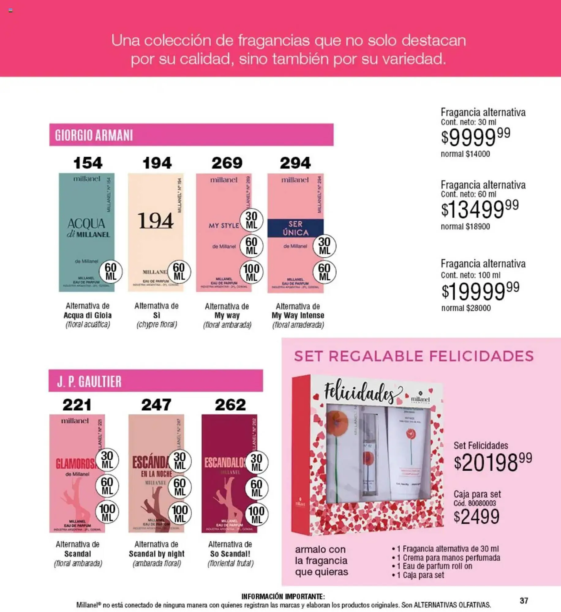 Ofertas de Catálogo Millanel Cosmética 26 de mayo al 23 de junio 2025 - Página 37 del catálogo
