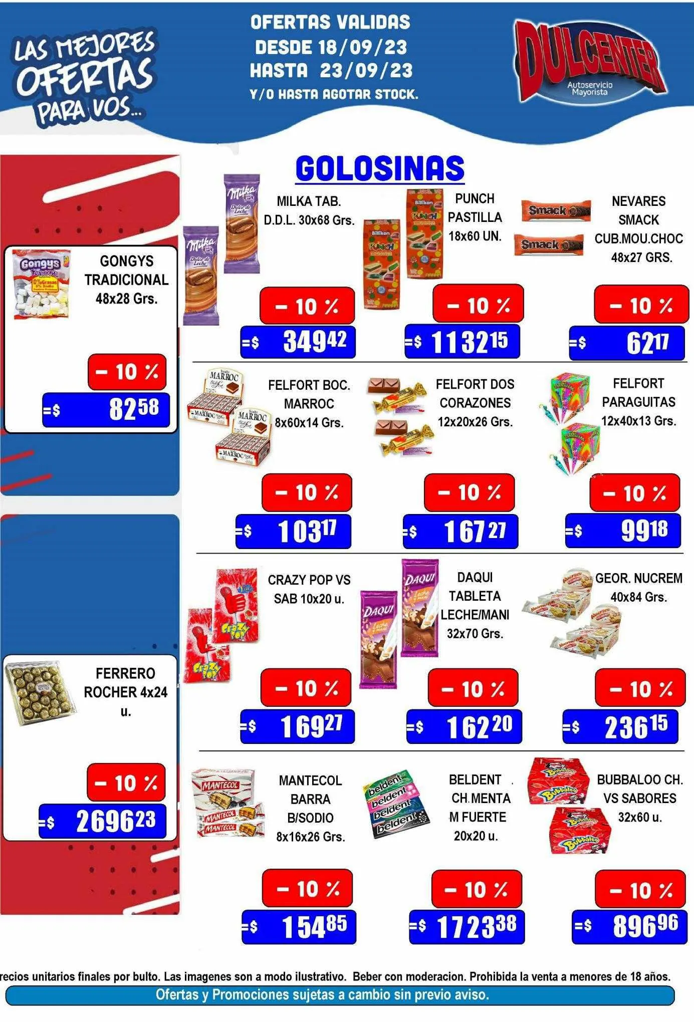 Ofertas de Catálogo Dulcenter 18 de septiembre al 23 de septiembre 2023 - Página 6 del catálogo