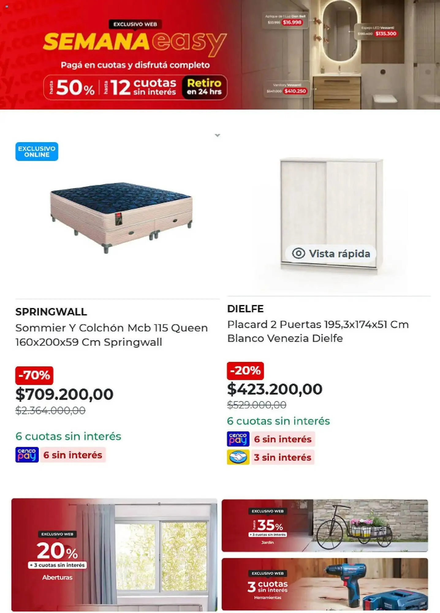 Ofertas de Catálogo Easy 26 de marzo al 9 de abril 2026 - Página 4 del catálogo