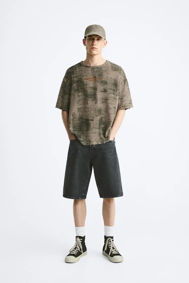 BERMUDA DENIM BAGGY FIT