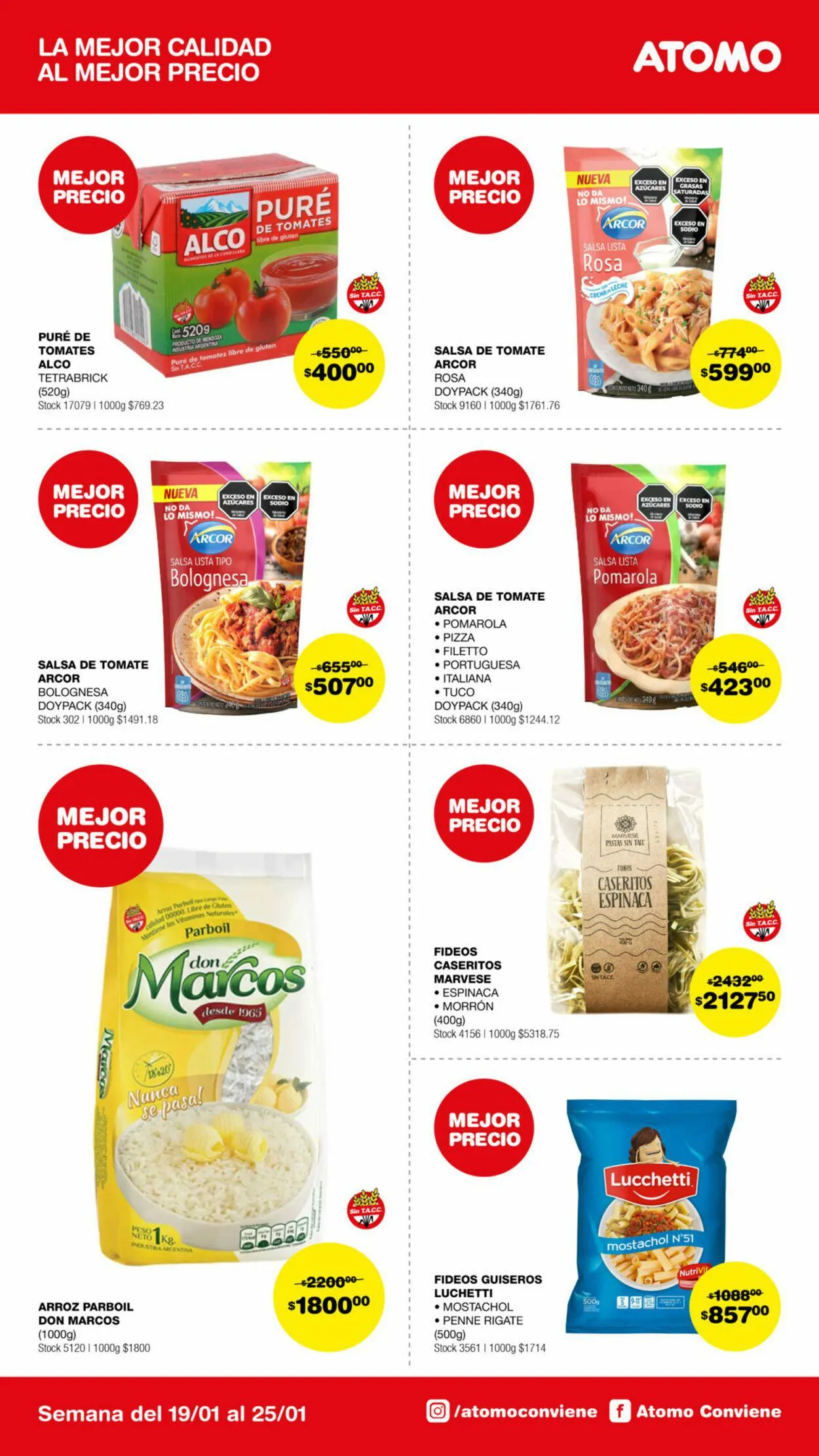 Ofertas de ATOMO Conviene 19 de enero al 25 de enero 2024 - Página 13 del catálogo