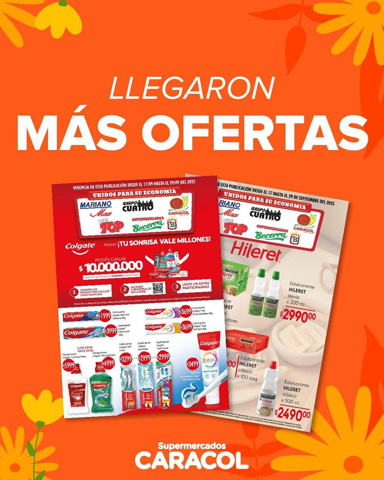 Ofertas de Catálogo Supermercados Caracol 17 de septiembre al 29 de septiembre 2025 - Página 1 del catálogo