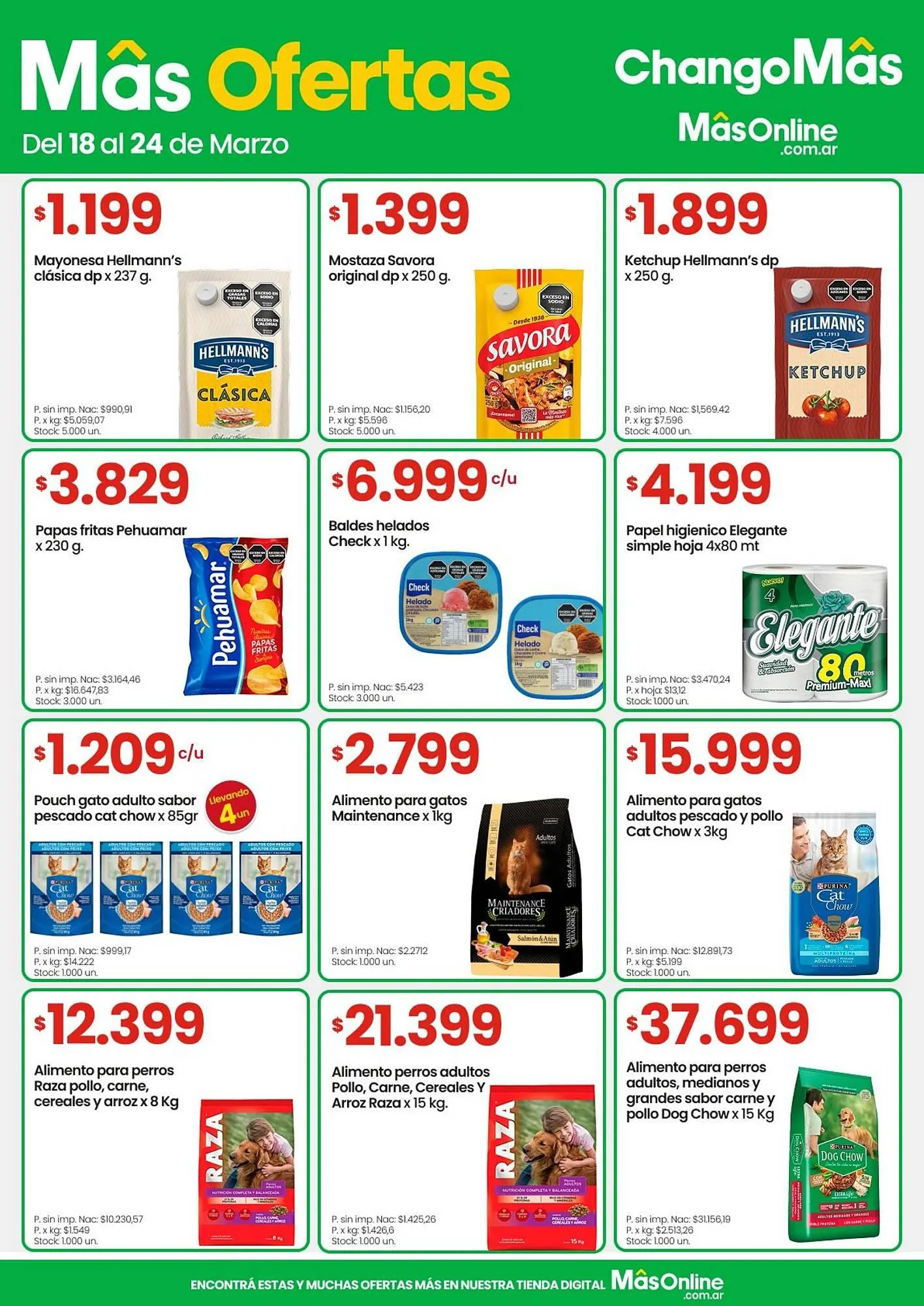 Ofertas de Catálogo Changomas 18 de marzo al 24 de marzo 2026 - Página 4 del catálogo