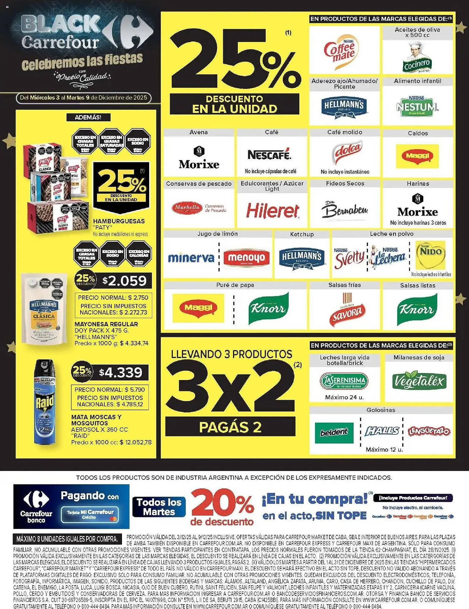 Ofertas de Folleto Carrefour Market 3 de diciembre al 9 de diciembre 2025 - Página 12 del catálogo
