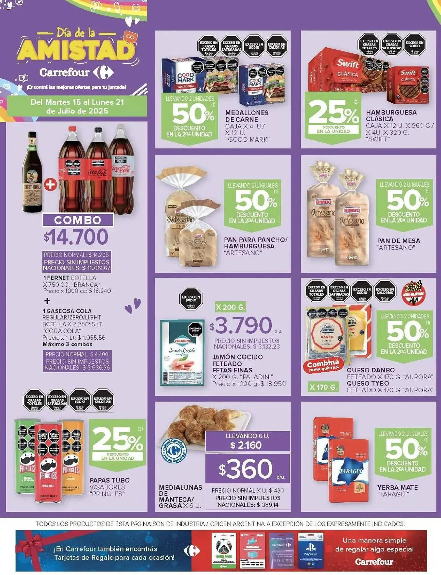 Ofertas de Catálogo Carrefour 15 de julio al 21 de julio 2025 - Página 2 del catálogo