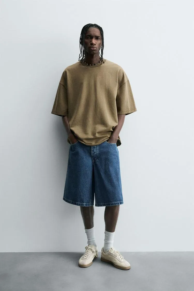 CAMISETA RELAXED FIT LAVADA