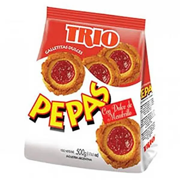TRIO GALLETITAS PEPAS X500G