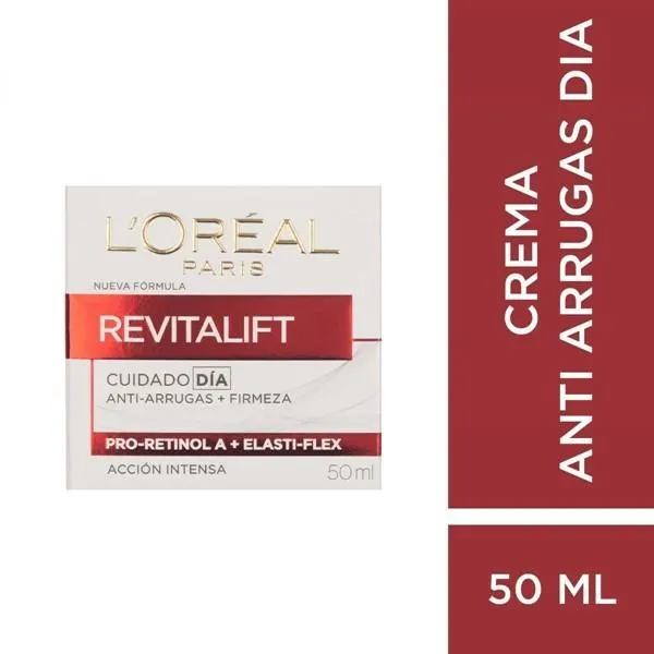 Loreal Crema Revitalift Antiarrugas de Dia 50 ml