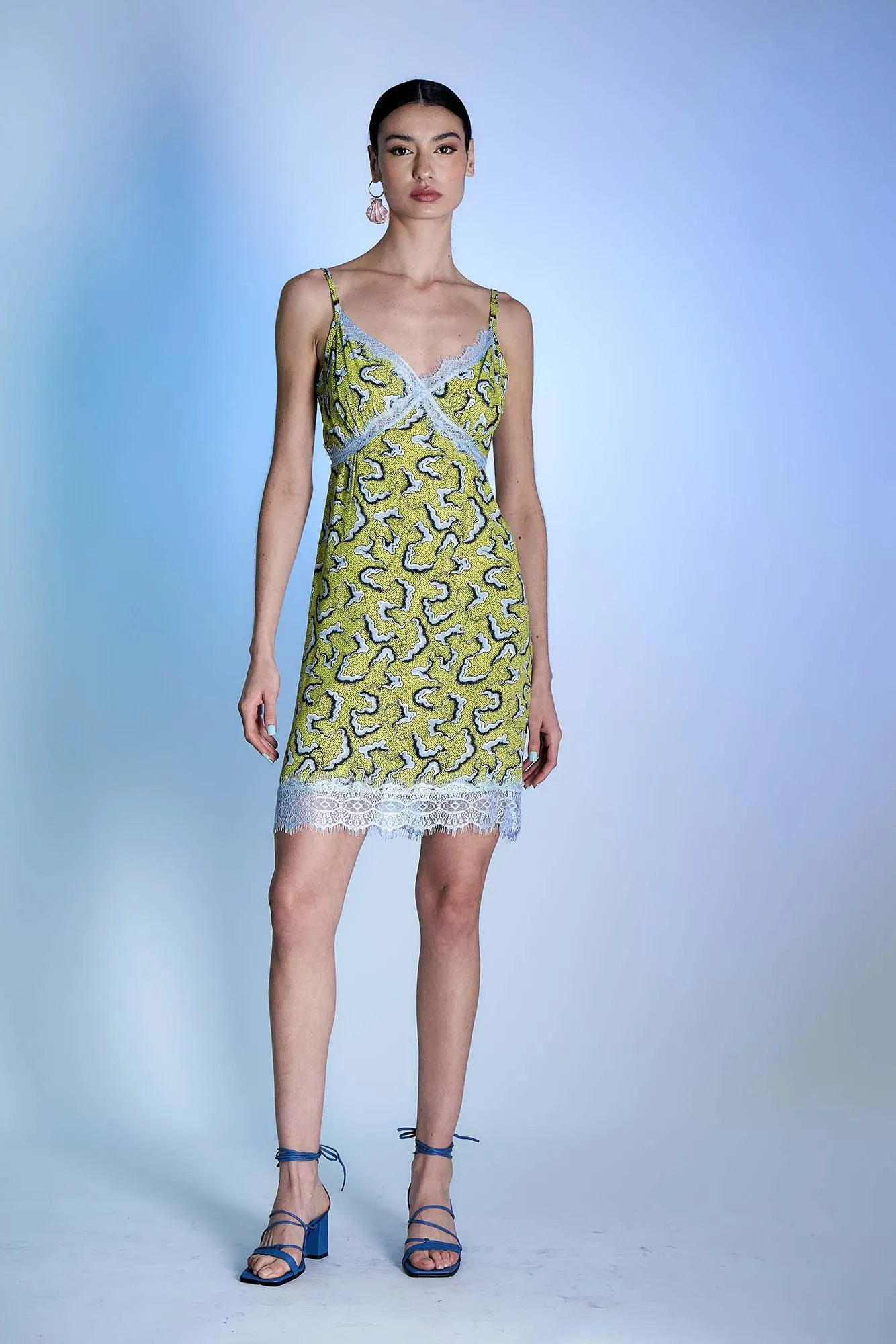 vestido pixie combo azul