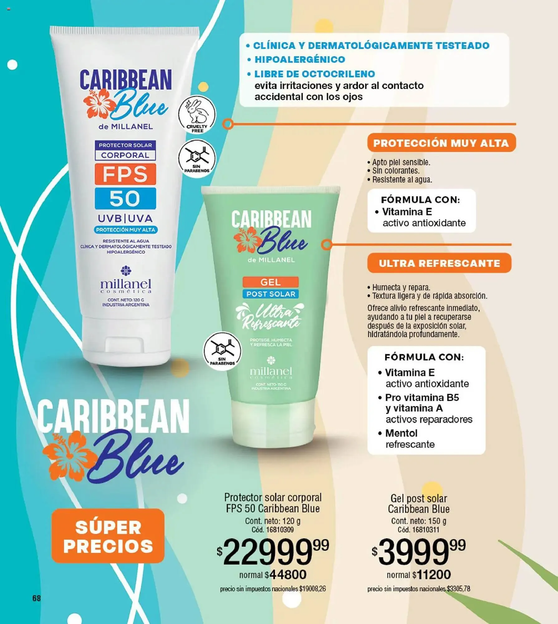 Ofertas de Catálogo Millanel Cosmética 2 de marzo al 29 de marzo 2026 - Página 68 del catálogo